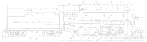 NYC Locomotive model blueprint